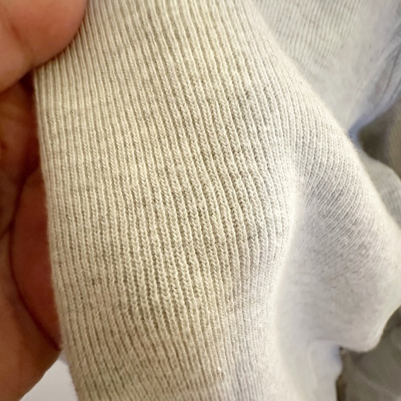 Tommy Bahama Antigua Cove Half Zip Color is Zinc Gray Heather 100% Cotton Large - Picture 8 of 11